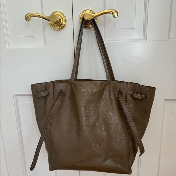 Celine Small Cabas Phantom with Belt in Souris - Picture 1 of 11